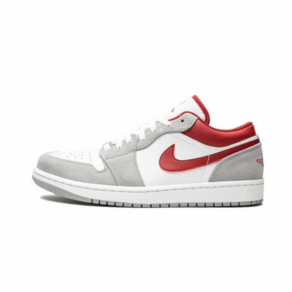 LIGHT SMOKE GREY GYM RED