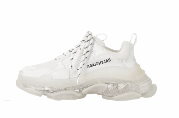 Triple S Clear Sole White